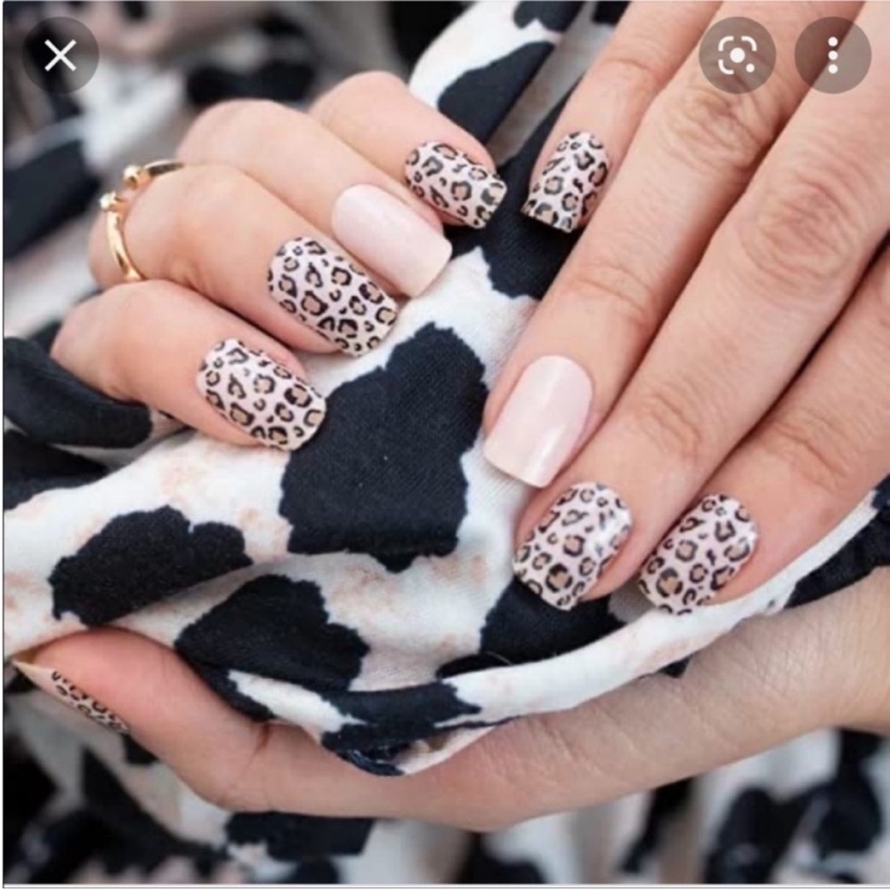 *Retired* Color Street: Trend Spotted | Leopard Print Animal Neutral Beige Nude - Picture 6 of 12